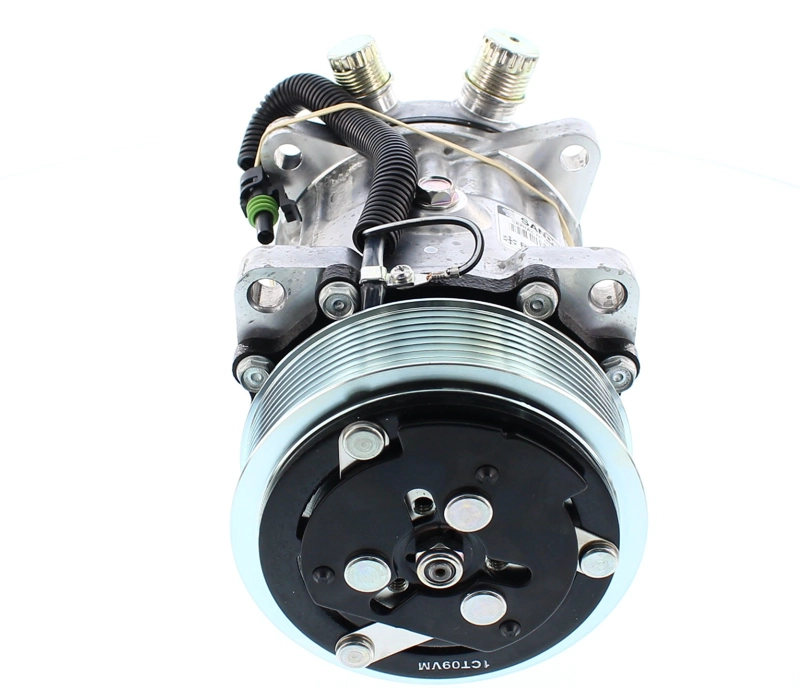 COMPRESOR DE AC SD7H15HD 8PK 12V 119MM MONTAJE OREJAS TAPA JDA 4660 SANDEN - 7