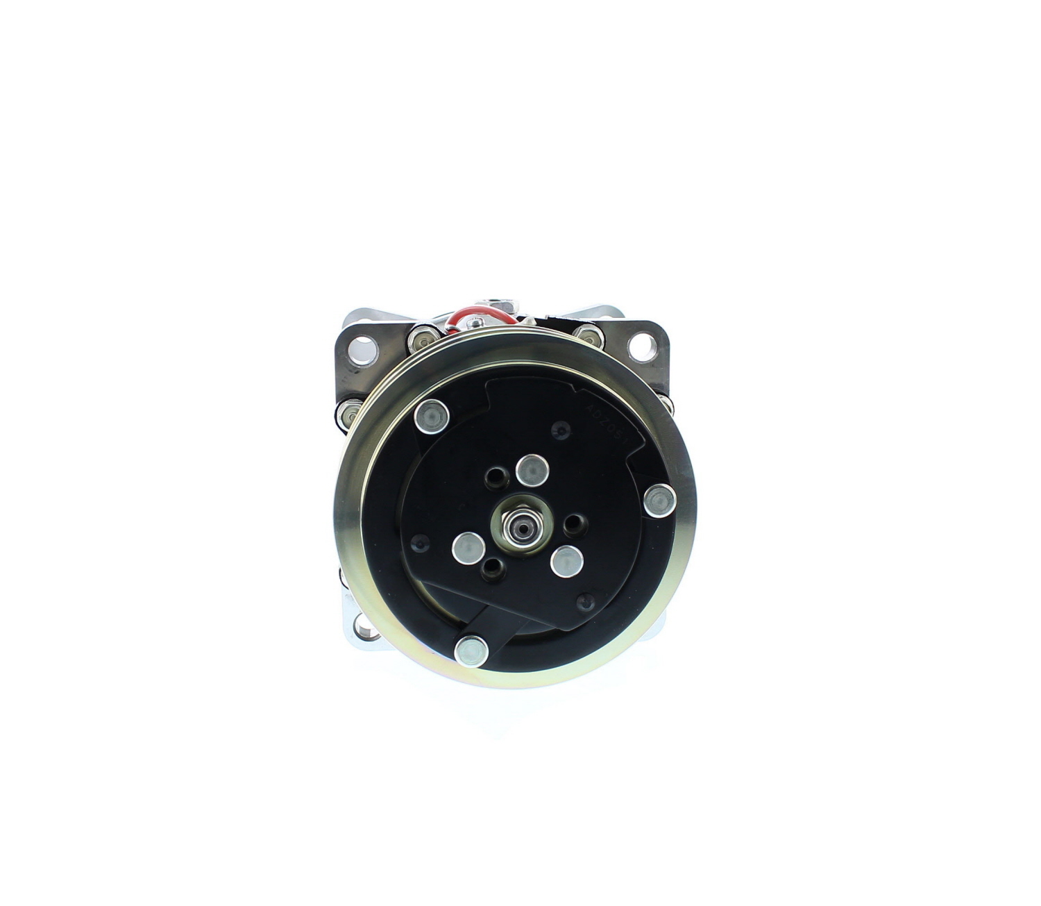 COMPRESOR DE AC AMERICAN AIR 7H13 2A 12V 125MM MONTAJE OREJAS TAPA KG 7301 SANDEN - 7