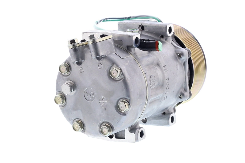 COMPRESOR DE AC 7H15 10PK 24V 119MM MONTAJE DIRECTO TAPA YE SCANIA 8295 SANDEN - 4