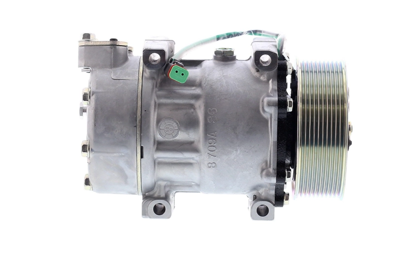 COMPRESOR DE AC 7H15 10PK 24V 119MM MONTAJE DIRECTO TAPA YE SCANIA 8295 SANDEN - 5