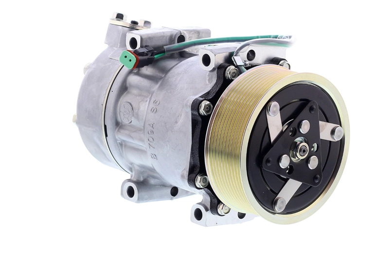 COMPRESOR DE AC 7H15 10PK 24V 119MM MONTAJE DIRECTO TAPA YE SCANIA 8295 SANDEN - 6