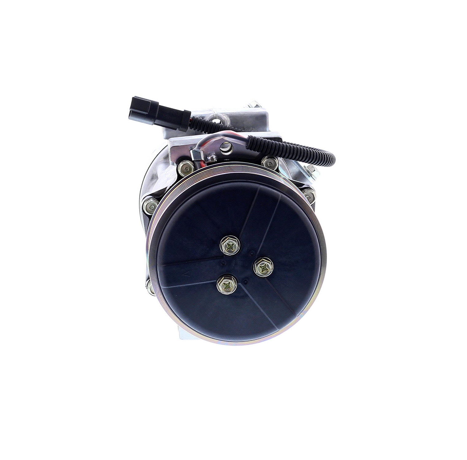 COMPRESOR DE AC AMERICAN AIR 7H15 12V 8PK 119MM CORTO MONTAJE DIRECTO TAPA WP 8203 SANDEN - 7
