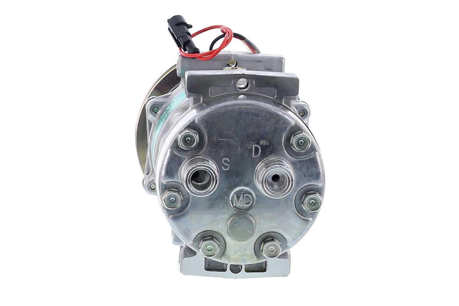 COMPRESOR DE AC AMERICAN AIR 7H15 1A 135MM MONTAJE DIRECTO TAPA MD FORD/NEW HOLLAND 8174 SANDEN - 3