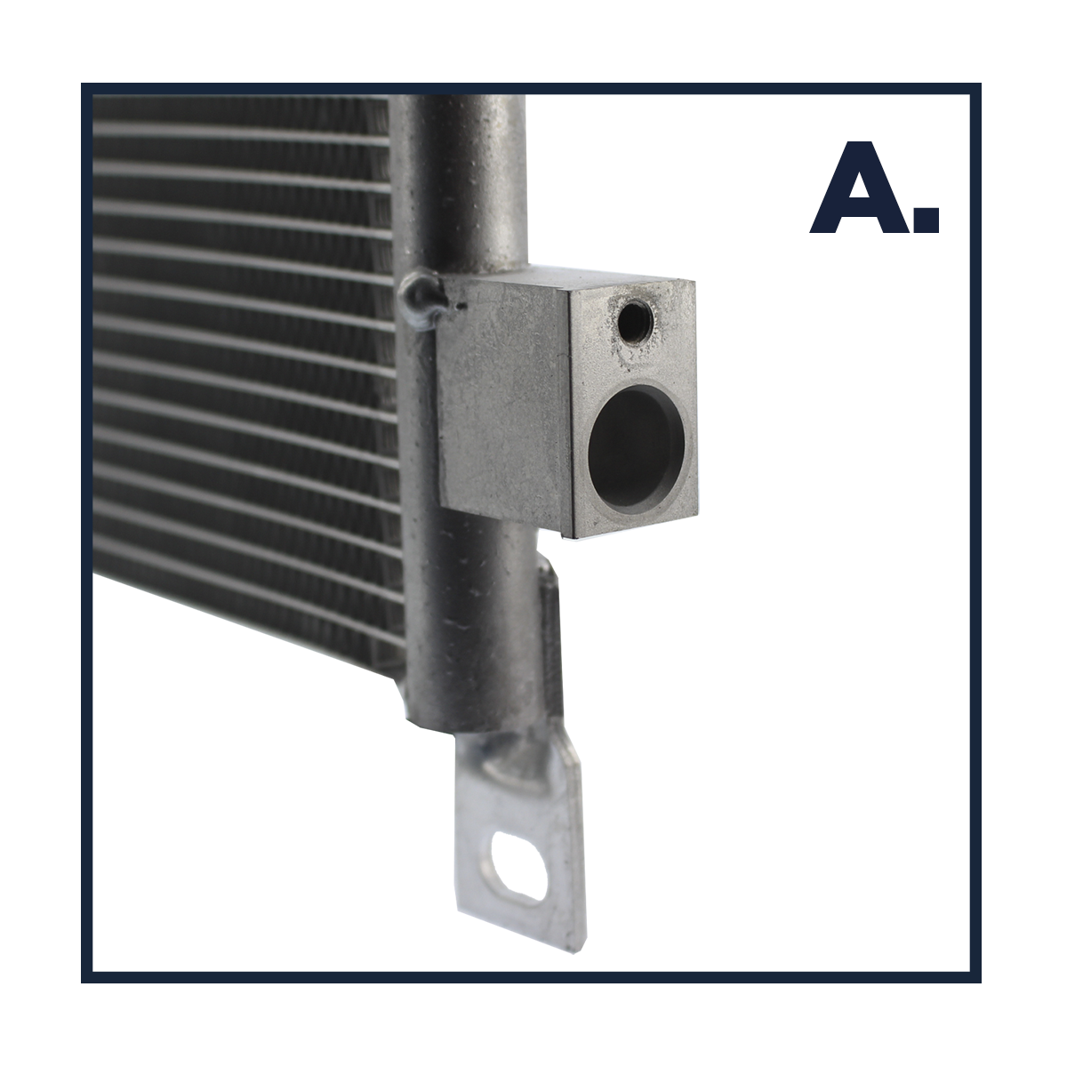 CONDENSADOR DE AC UNIVERSAL PARA NISSAN ROGUE 20-14 - 3