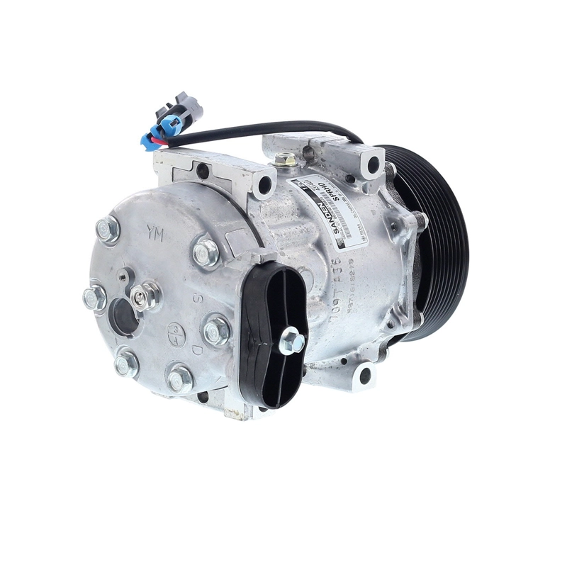 COMPRESOR DE AC 7H15 8PK 12V 119MM LARGO TAPA YM FREIGHTLINER 4314 4615 SANDEN - 4