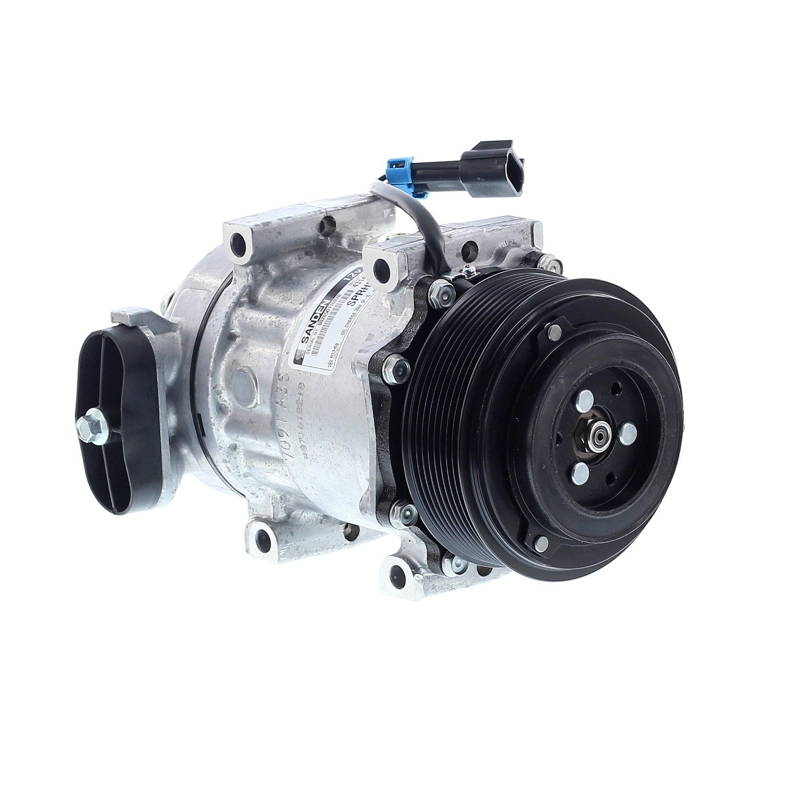 COMPRESOR DE AC 7H15 8PK 12V 119MM LARGO TAPA YM FREIGHTLINER 4314 4615 SANDEN - 6