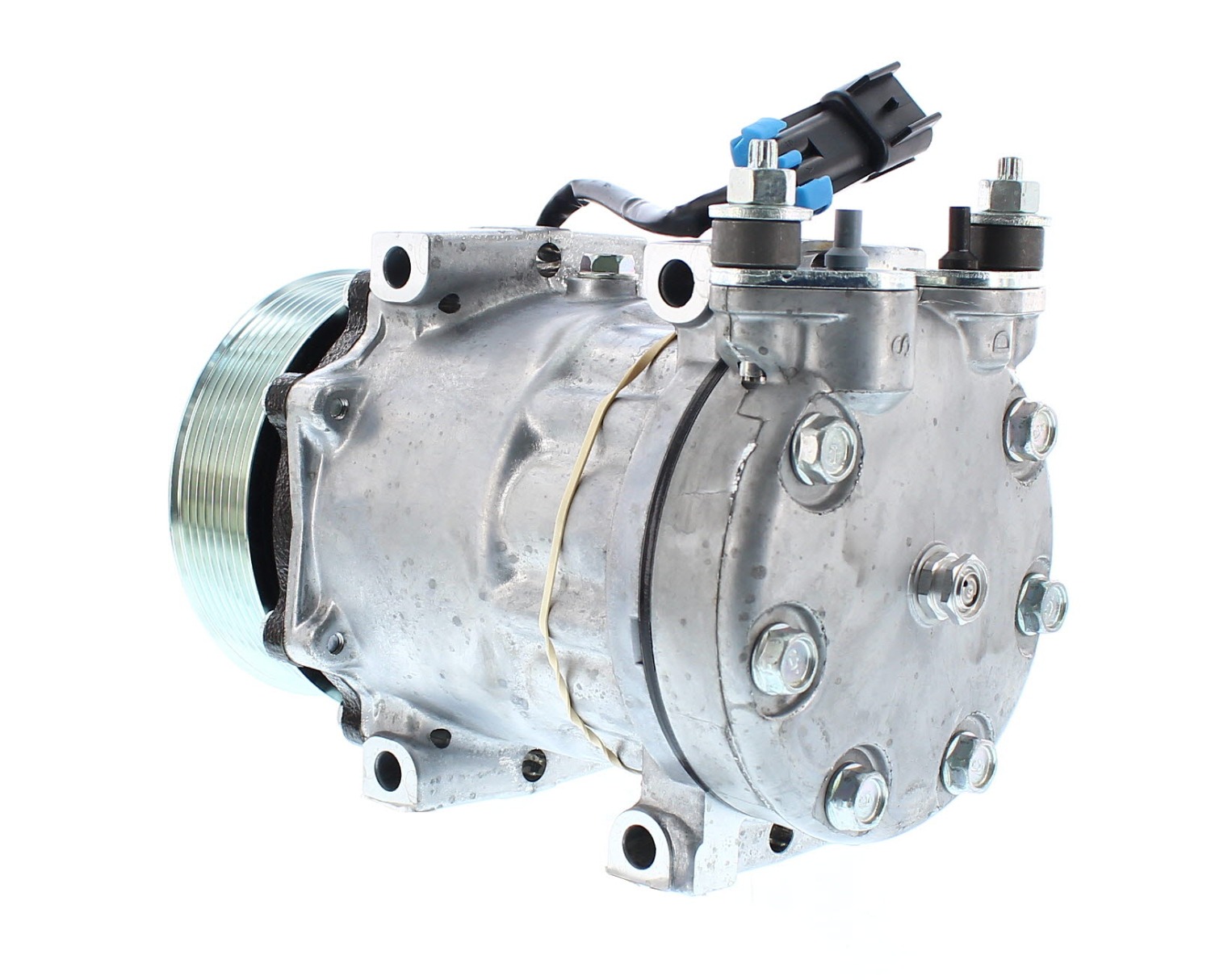 Ripley - COMPRESOR DE AC SD7H15 8PK 12V 119MM MONTAJE DIRECTO 4418 SANDEN