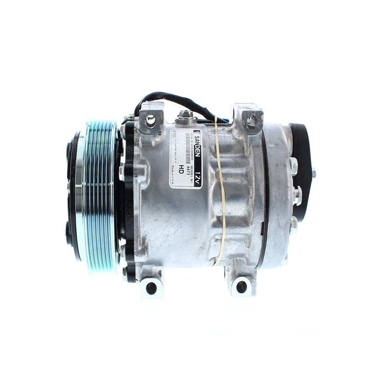 COMPRESOR DE AC 7H15 6PK 12V 125MM MONTAJE DIRECTO TAPA GH 4473 4819 SANDEN - 1