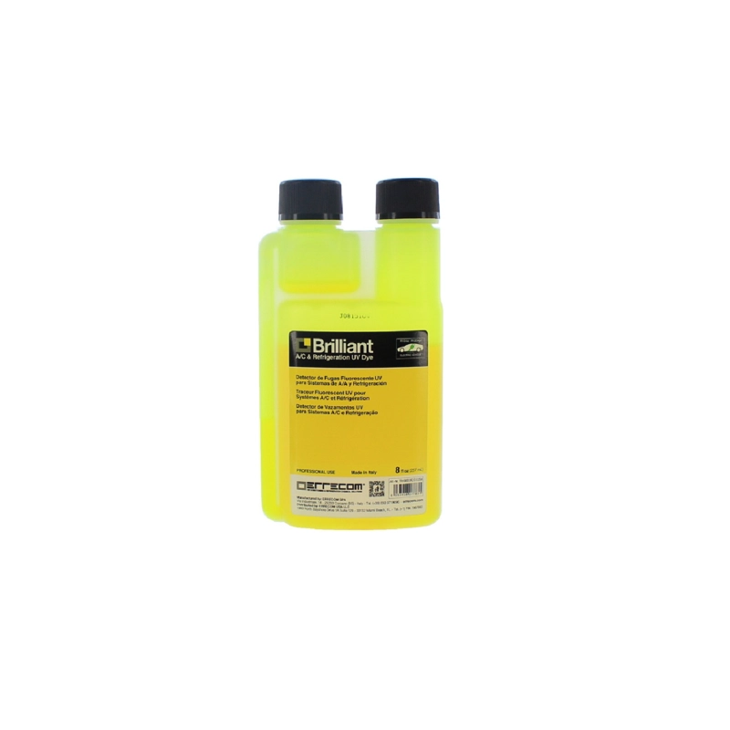 TINTE DETECTOR DE FUGAS UV ERRECOM BRILLIANT 8 OZ PARA A/C - 1