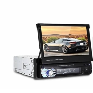 RADIO PANTALLA TACTIL RADIO AUTO BLUETOOTH PENDRIVE SD | Negro - 1