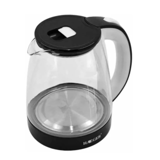 HERVIDOR DE AGUA ELÉCTRICO DE VIDRIO DE HAEGER 2L - 1