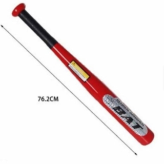 BATE DE ALUMINIO DE ADULTO DE 75 CMS ROJO - 1