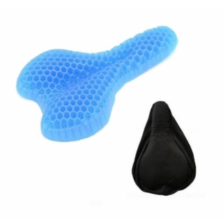 COBERTOR SILICONA CUBRE ASIENTO SILLÍN ACOLCHADO BICICLETA - 1