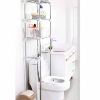 RACK ORGANIZADOR DE BAÑO ESTANTE BAÑO MUEBLE LAVANDERÍA - 1