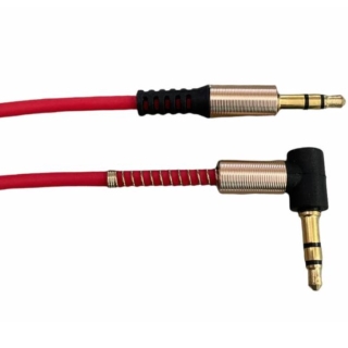 CABLE STEREO PLUG 3.5MM 1 METRO REFORZADO - 1