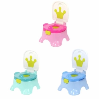 PELELA URINARIO ASIENTO BAÑO PARA NIÑOS Y BEBES VERDE - 1