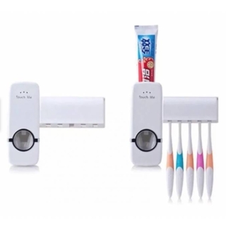 DISPENSADOR PASTA CREMA DENTAL CEPILLOS - 1