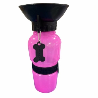 DISPENSADOR AGUA BOTELLA PASEO VIAJE PARA PERRO MASCOTA - 1