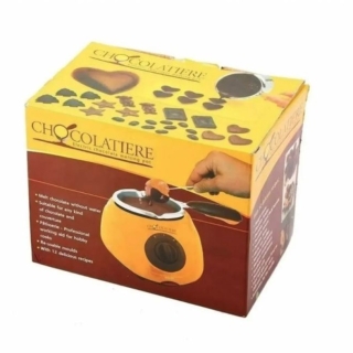 FONDUE CHOCOLATE MAQUINA PARA DERRETIR CHOCOLATE FONDUE AMARILLO - 1