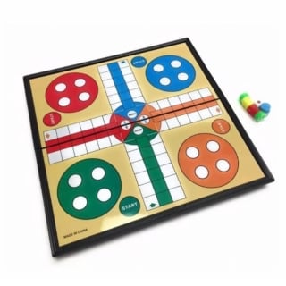 LUDO MAGNETICO JUEGO MESA CLÁSICO EDUCATIVO TABLERO 24 X24 - 1
