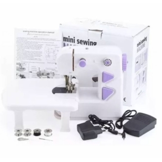 MINI MÁQUINA COSER PORTÁTIL CON PEDAL - 1