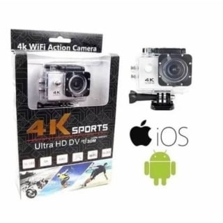CAMARA DEPORTIVA SPORT 4K ULTRA HD WIFI HDMI SUMERGIBLE 30MT - 1