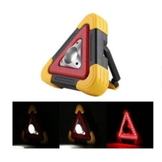 TRIANGULO SEGURIDAD LED SOLAR LUCES EMERGENCIA LED MEDIANO - 1
