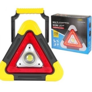 TRIANGULO SEGURIDAD LED SOLAR LUCES EMERGENCIA LED GRANDE - 1
