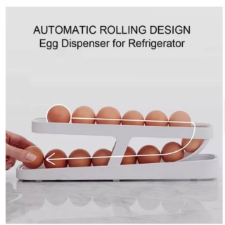 DISPENSADOR DE HUEVOS PARA NEVERA ORGANIZADOR DE HUEVOS - 1