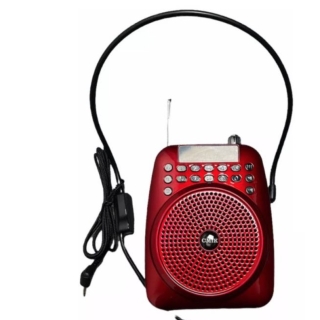 MEGAFONO BLUETOOTH AMPLIFICADOR VOZ MICROFONO CONFERENCIA - 1