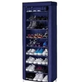 ORGANIZADOR DE ZAPATOS ARMABLE ZAPATERO 9 PISOS GRIS - 1