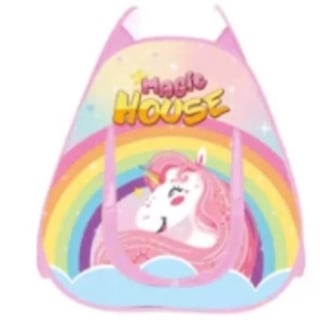 CARPA DOMO UNICORNIO INFANTIL ROSADO - 1