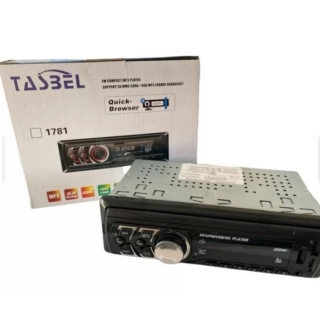 RADIO AUTO BLUETOOTH 1 DIN USB AUX MP3 FM CONTROL REMOTO - 1