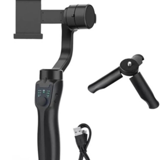 ESTABILIZADOR DE CELULAR SOPORTE GIMBAL ESTABILIZADOR CAMARA NEGRO - 1