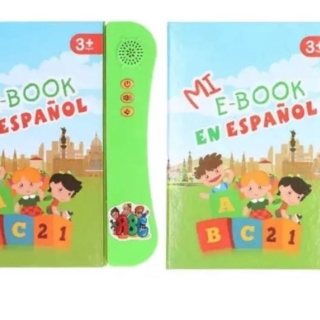 LIBRO INTERACTIVO CON SONIDO EN ESPAÑOL NIÑOS APRENDIZAJE - 1
