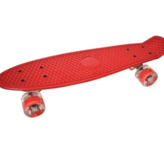 SKATE TIPO PENNY BOARD PATINETA ROJO - 1