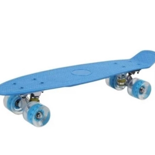 SKATE TIPO PENNY BOARD PATINETA AZUL - 1