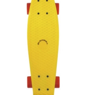 SKATE TIPO PENNY BOARD PATINETA AMARILLO - 1