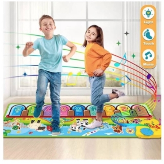 ALFOMBRA DE PIANO MUSICAL PARA NIÑOS Y BEBÉS INFANTIL 110X36 - 1