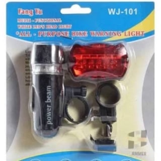 KIT LUCES BICICLETA LUZ LED - 1
