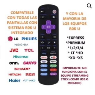 CONTROL REMOTO UNIVERSAL SMART TV 11543 - 1