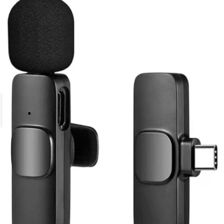 MICRÓFONO INALÁMBRICO PARA ANDROID TIPO C X2 MIC - 1
