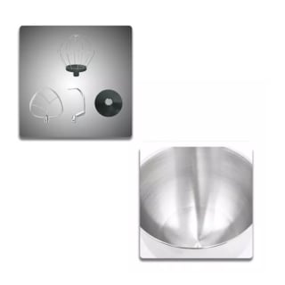 BATIDORA AMASADORA DE PEDESTAL HAEGER 1200W REPOSTERÍA - 1