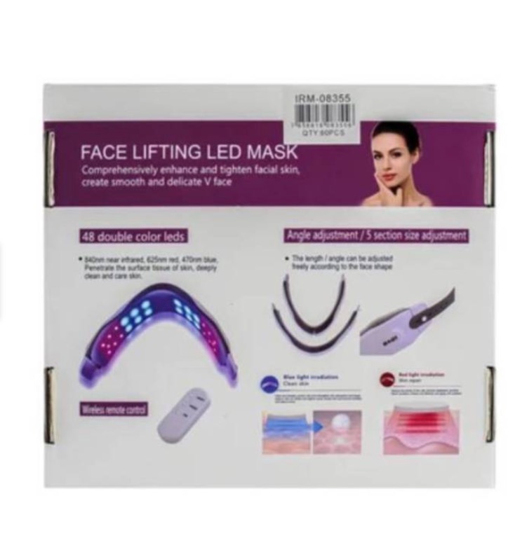 DISPOSITIVO DE LIFTING FACIAL TERAPIA LED V-BEAUTY REDUCTOR - 4