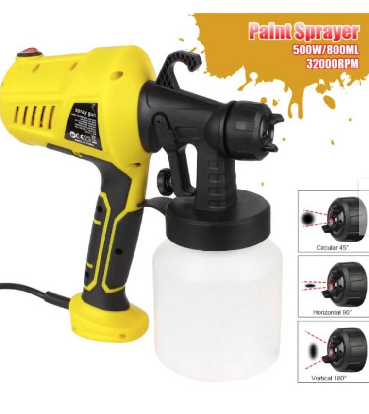 PULVERIZADOR DE PINTURA PARA EL HOGAR CON CONTROL DE FLUJO - 1