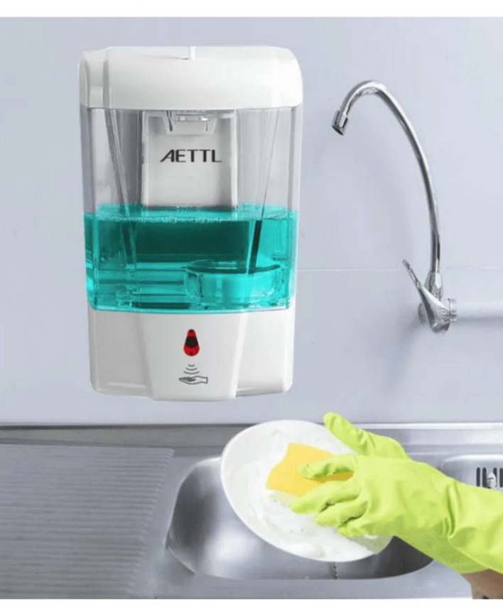 DISPENSADOR JABÓN LÍQUIDO AUTOMATICO 700 ML - 2