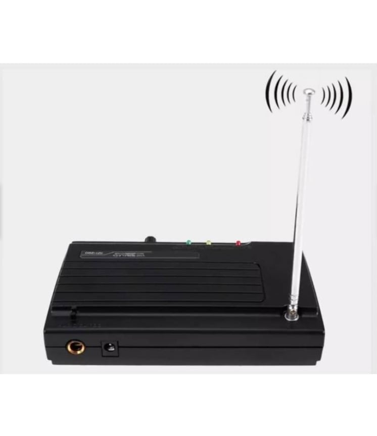 MICROFONO INALAMBRICO WVNGR SH-200 CON RECEPTOR VHF POTENTE - 2