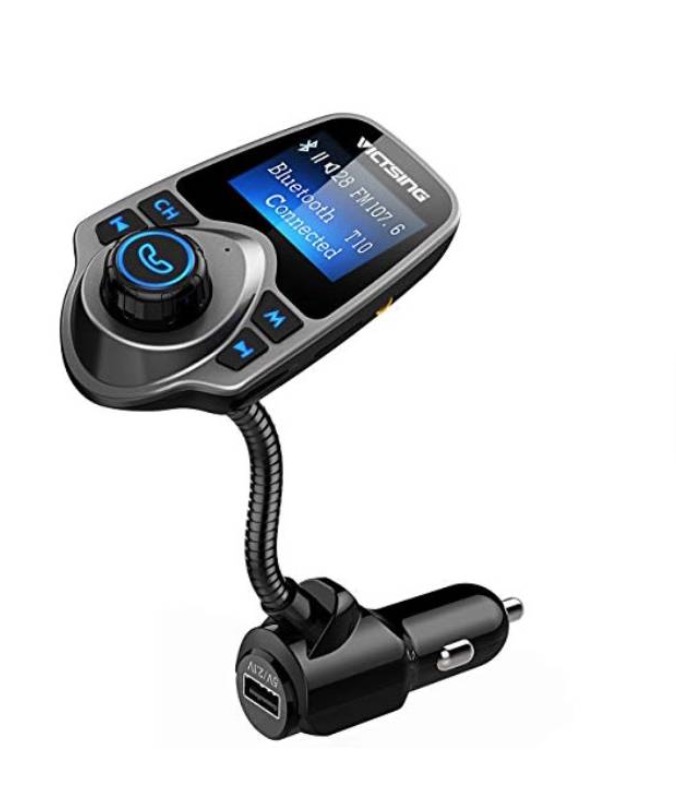 TRANSMISOR FM VICTSING BLUETOOTH INALÁMBRICO PARA AUTOMÓVIL - 1