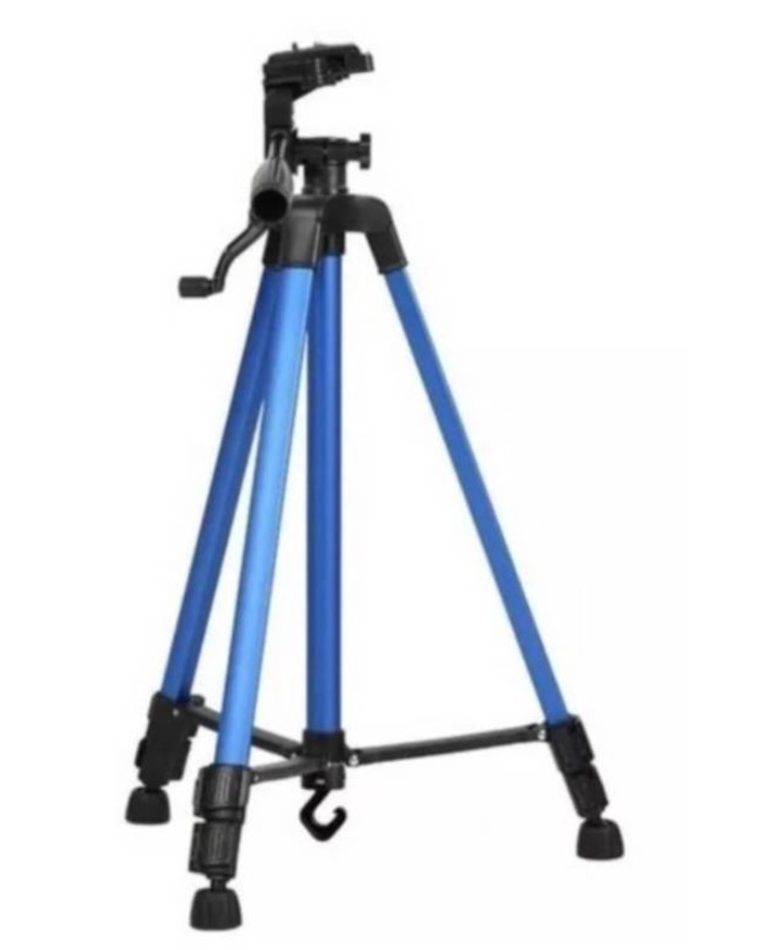 TRÍPODE PARA CAMARA Y CELULAR 3366-S 140CM PROFESIONAL - 3