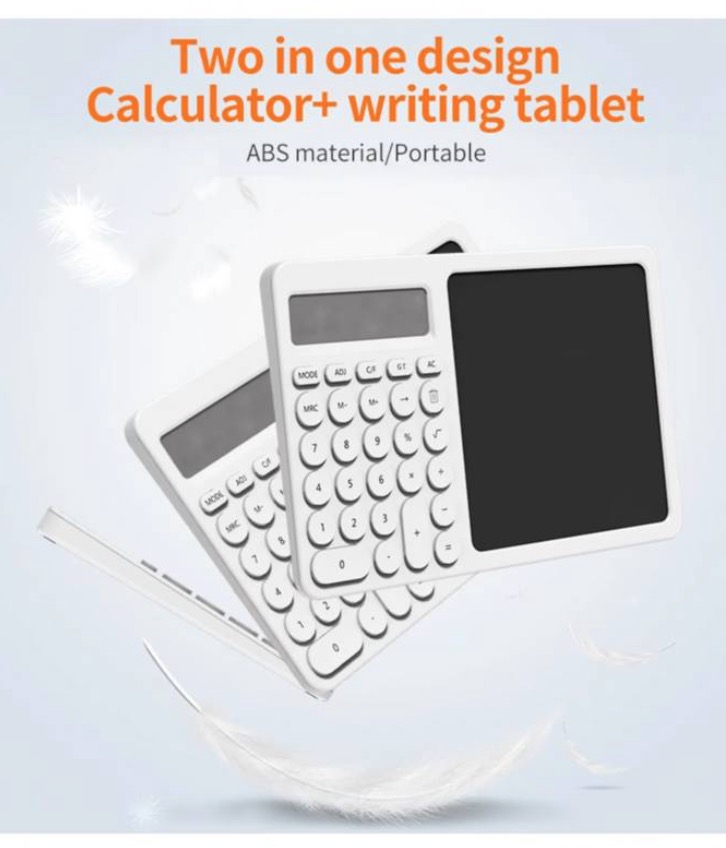 CALCULADORA DE DÍGITOS CON FUNCIÓN TABLETA DE ESCRITURA - 3